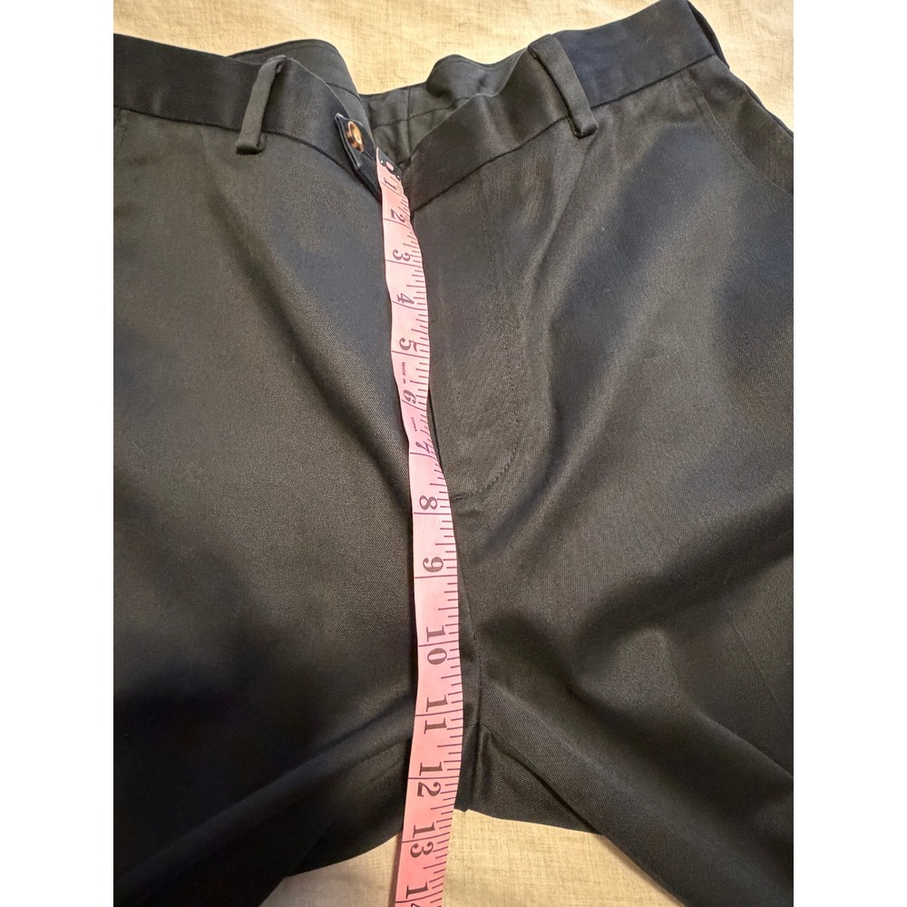 Jos. A. Bank Traveler's Collection Mens 32x32 Black Tailored Fit Chino Pants - Picture 6 of 7